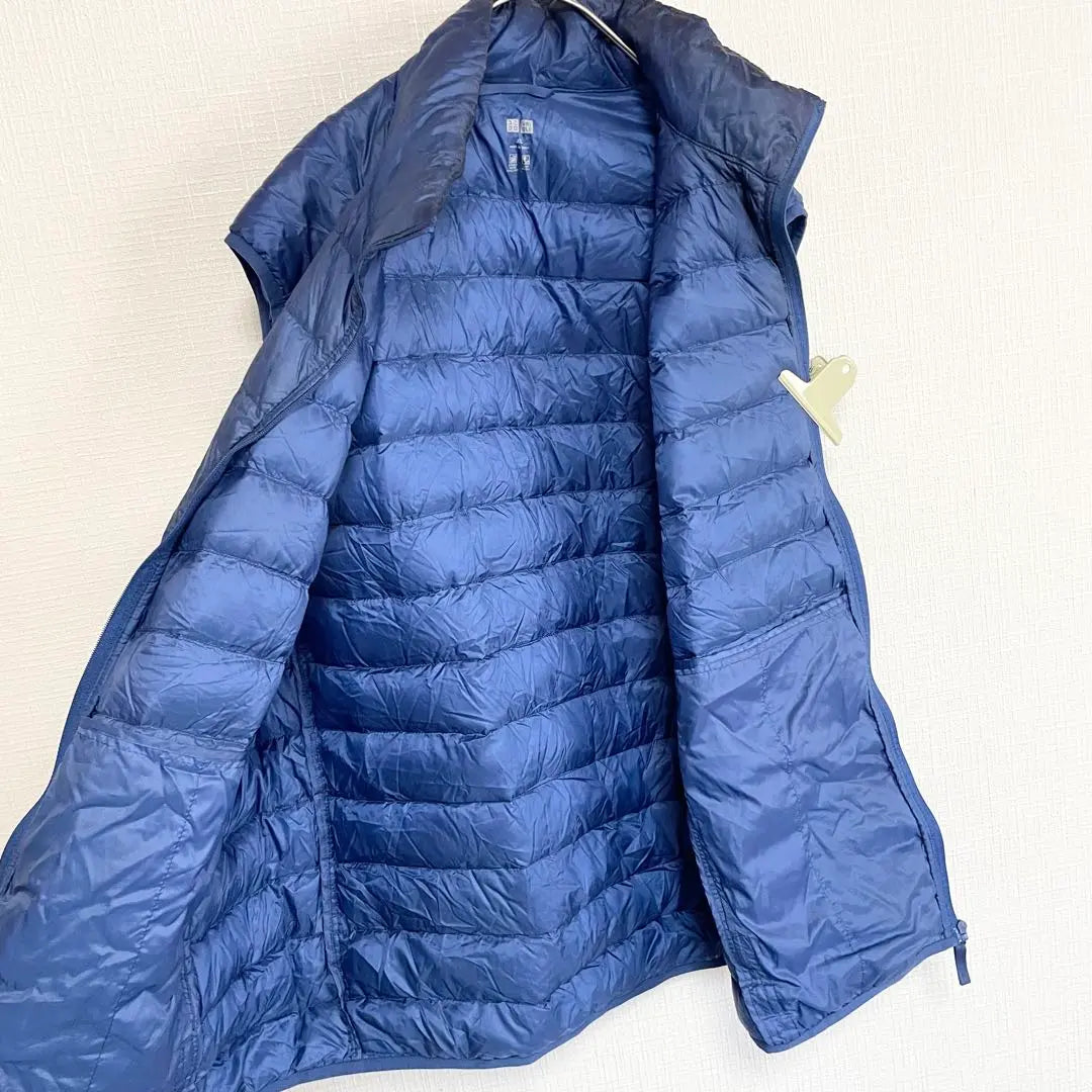 Uniqlo Ultra Light Down Vest [XL] Blue Inner Down Autumn/Winter