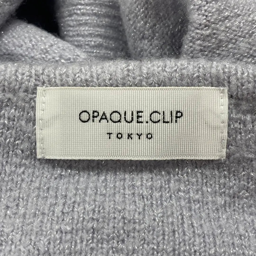 ☆9933T☆ OPAQUE.CLIP sweater