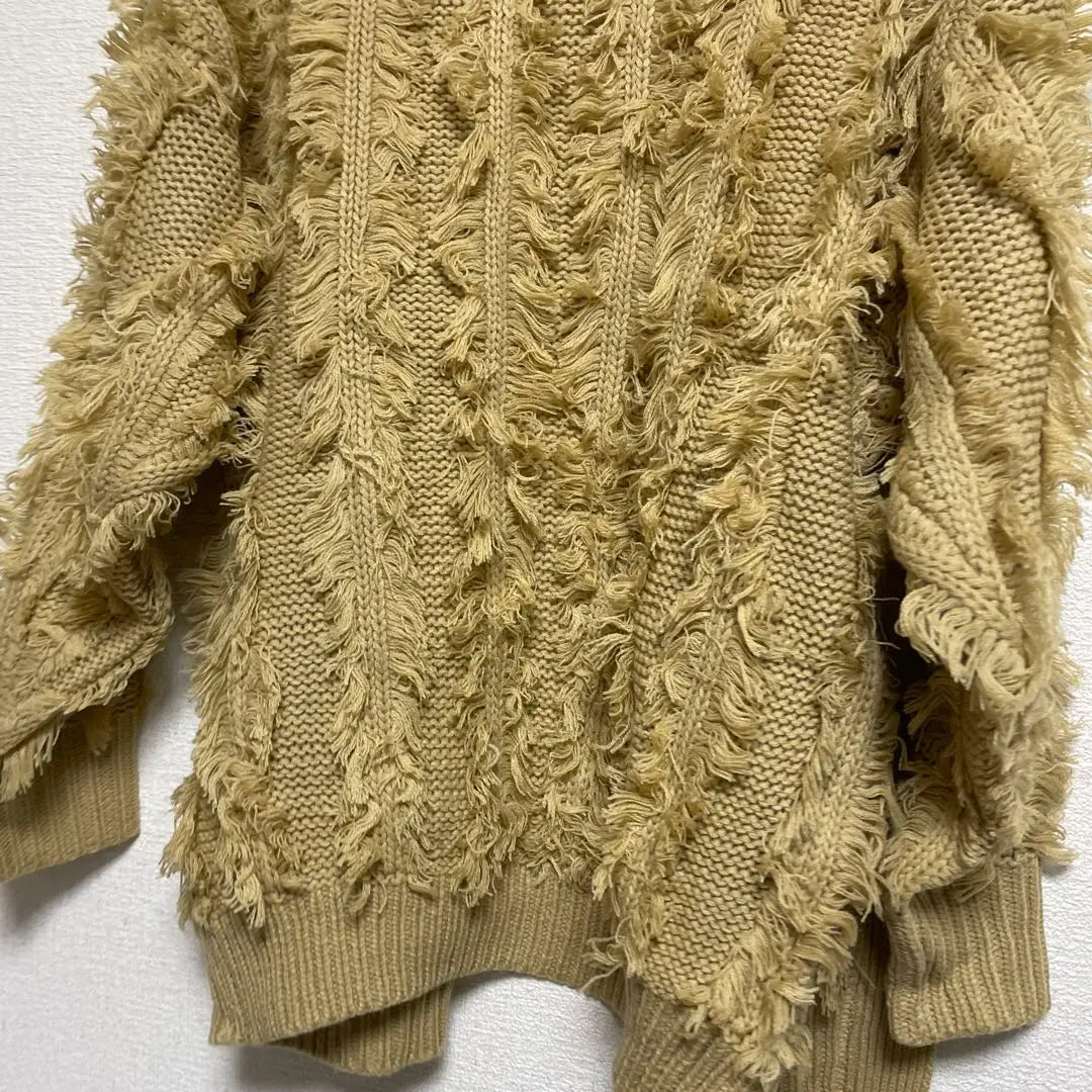 Studio clip Knit cardigan Design knit Hakone Hakone Loose knit