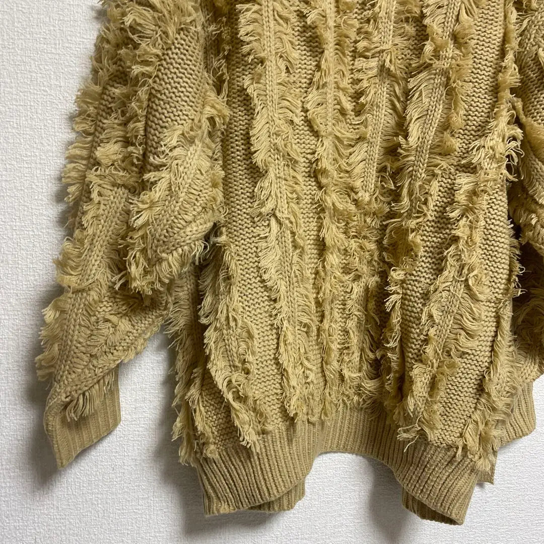 Studio clip Knit cardigan Design knit Hakone Hakone Loose knit