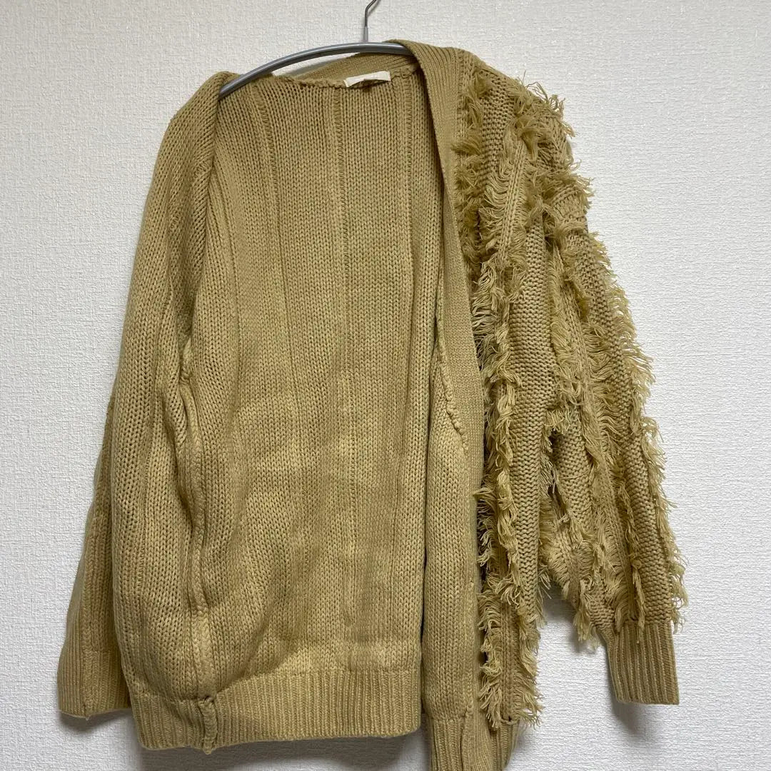 Studio clip Knit cardigan Design knit Hakone Hakone Loose knit