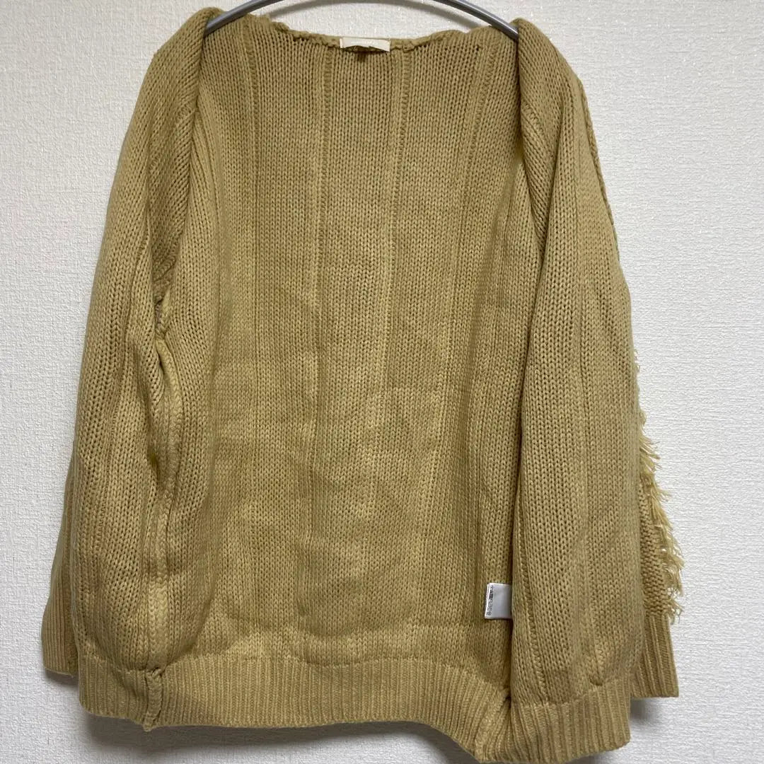 Studio clip Knit cardigan Design knit Hakone Hakone Loose knit