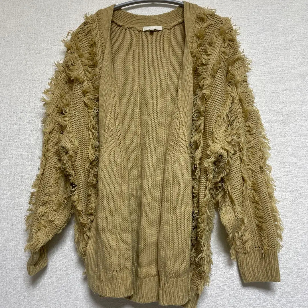 Studio clip Knit cardigan Design knit Hakone Hakone Loose knit