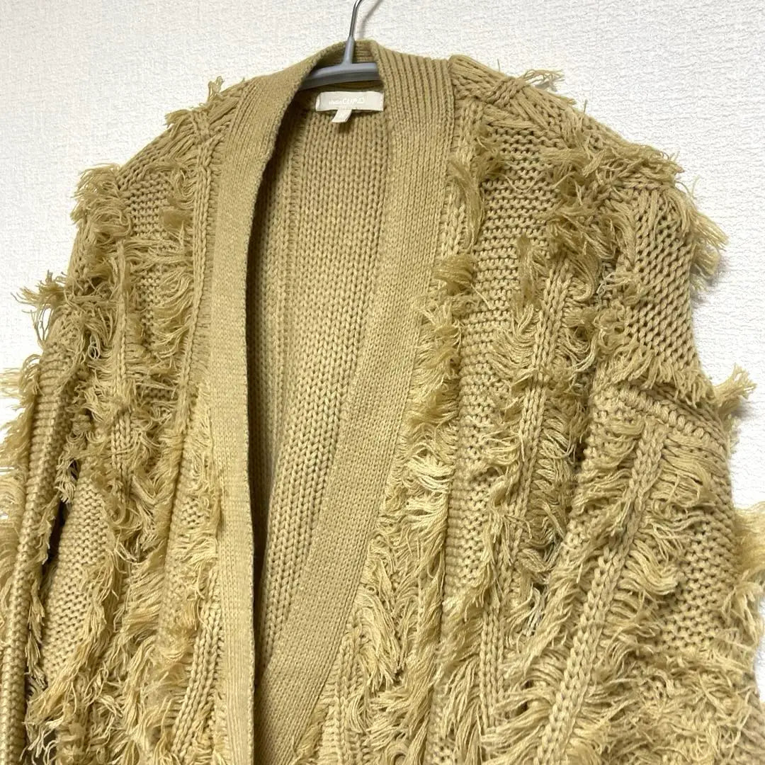 Studio clip Knit cardigan Design knit Hakone Hakone Loose knit