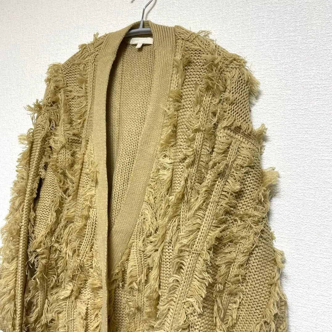 Studio clip Knit cardigan Design knit Hakone Hakone Loose knit