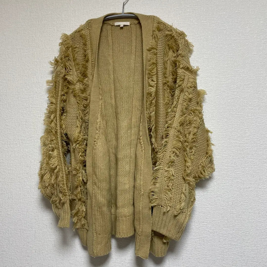 Studio clip Knit cardigan Design knit Hakone Hakone Loose knit