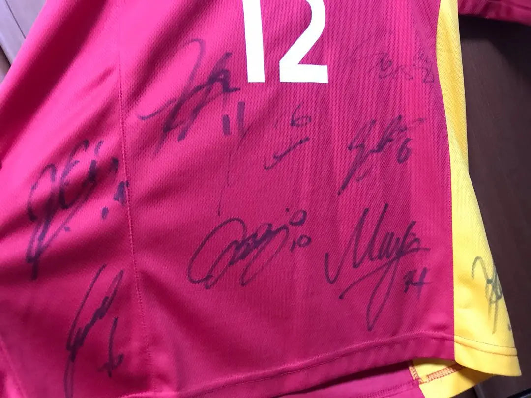 Nagoya Grampus signed uniform