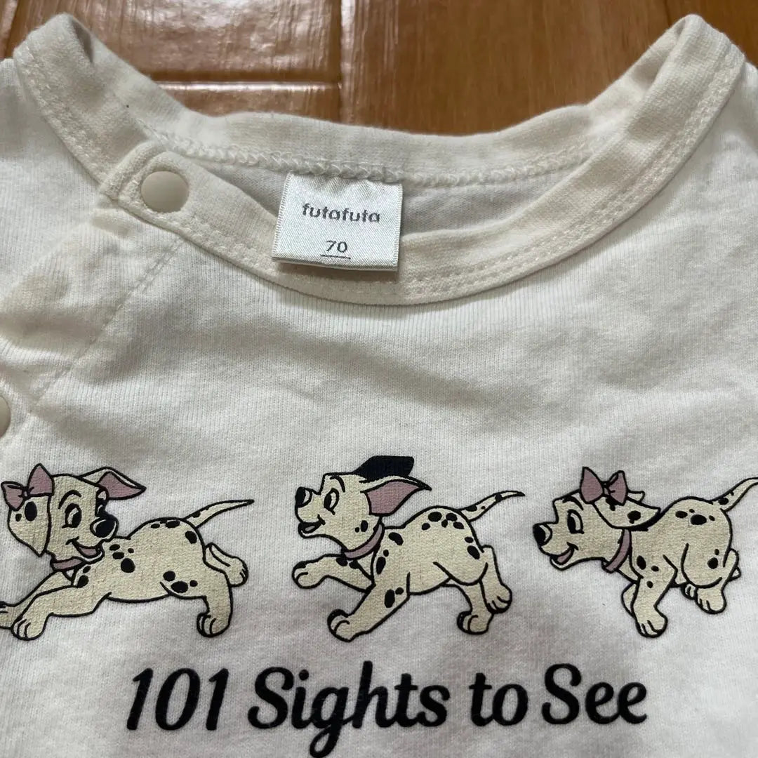 101 Dog Disney Birthday Litta Short Sleeve Romper 70cm