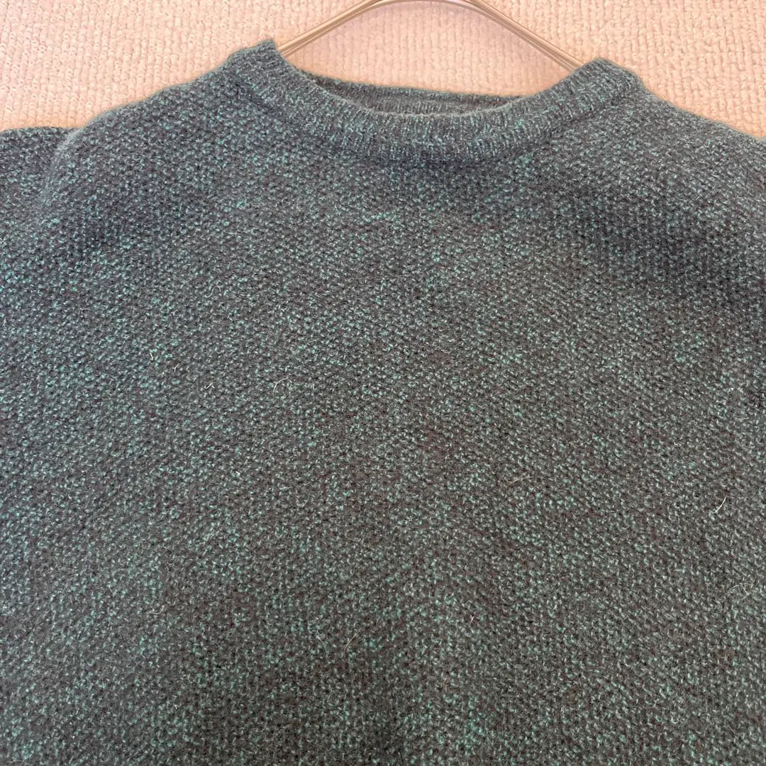 CIAOPANIC Dark Green Long Sleeve Knit Sweater | チャオパニック CIAOPANIC ダークグリーン 長袖ニットセーター