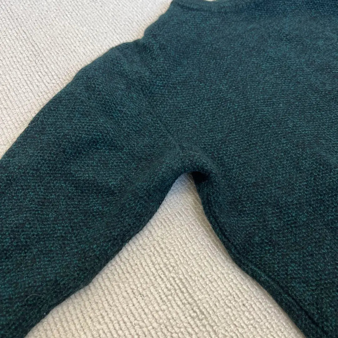 CIAOPANIC Dark Green Long Sleeve Knit Sweater | チャオパニック CIAOPANIC ダークグリーン 長袖ニットセーター