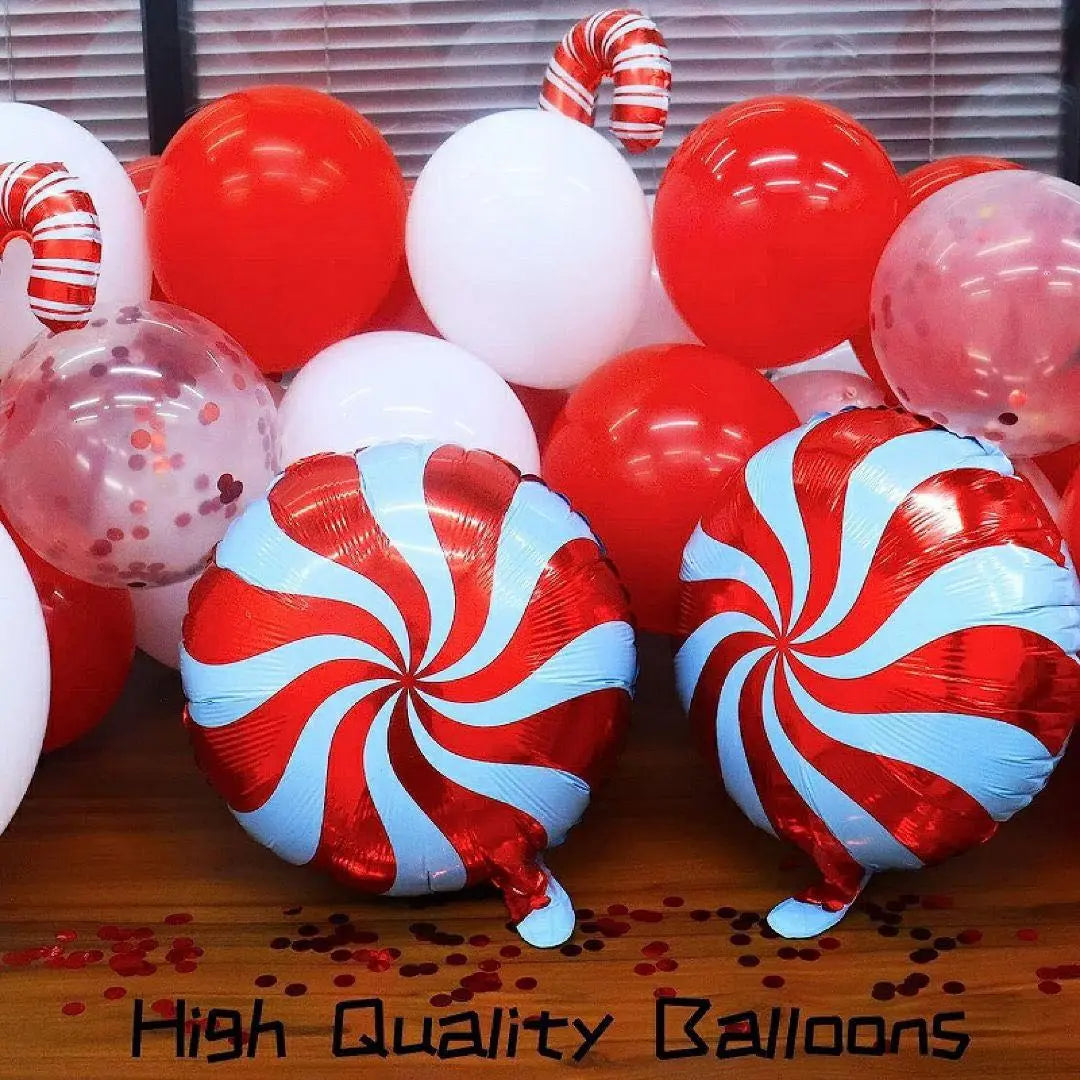 ☆ Balloon set Red White