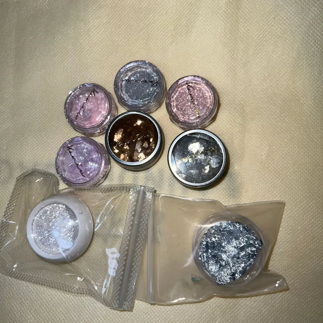 Nail parts, powder set