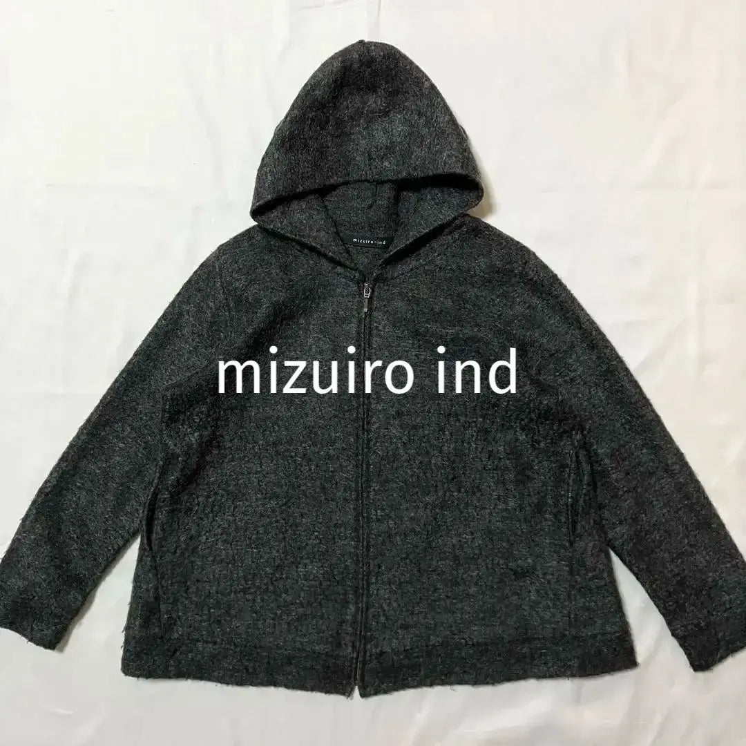 mizuiro ind mohaya wool hoodie knit hoodie made in Japan