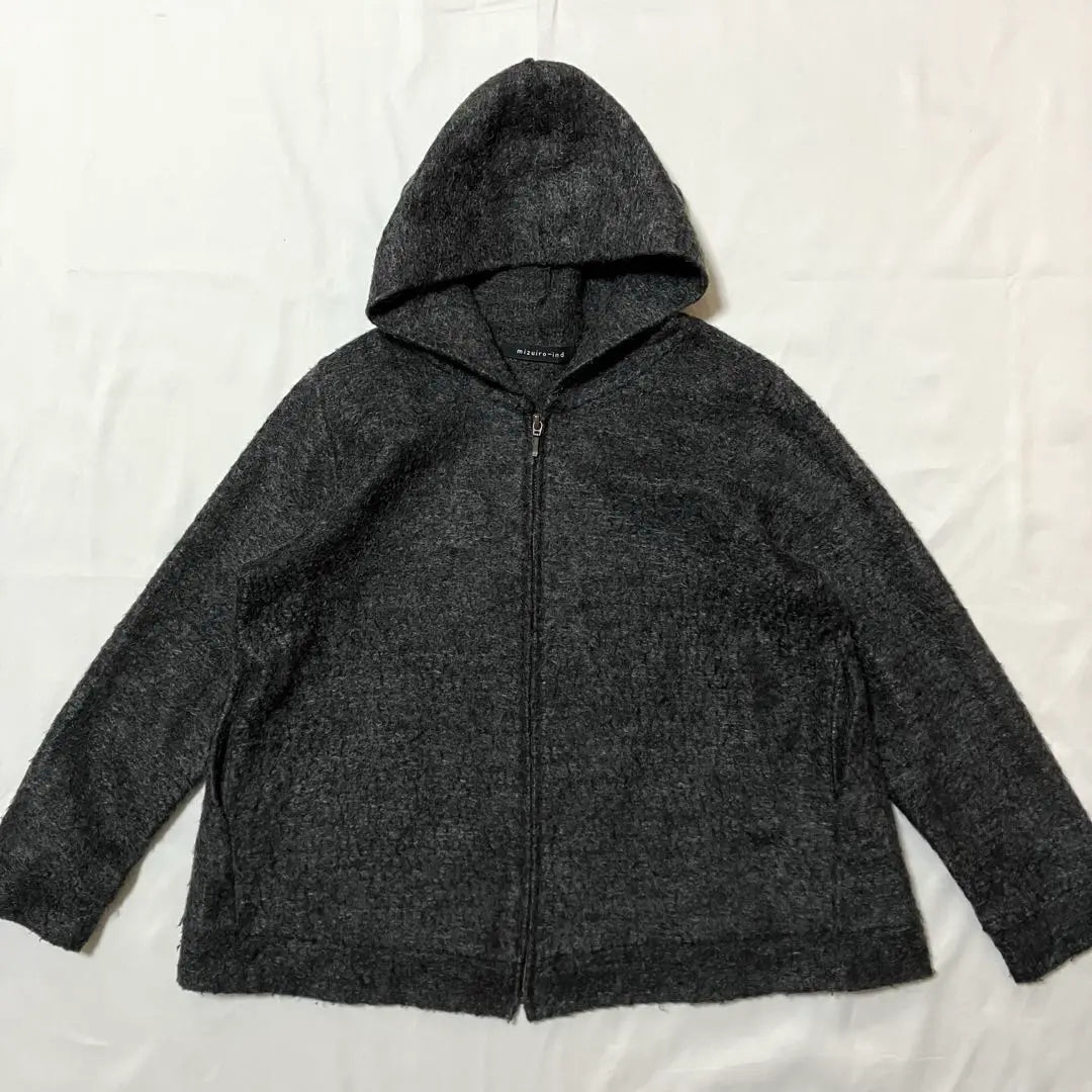 mizuiro ind mohaya wool hoodie knit hoodie made in Japan