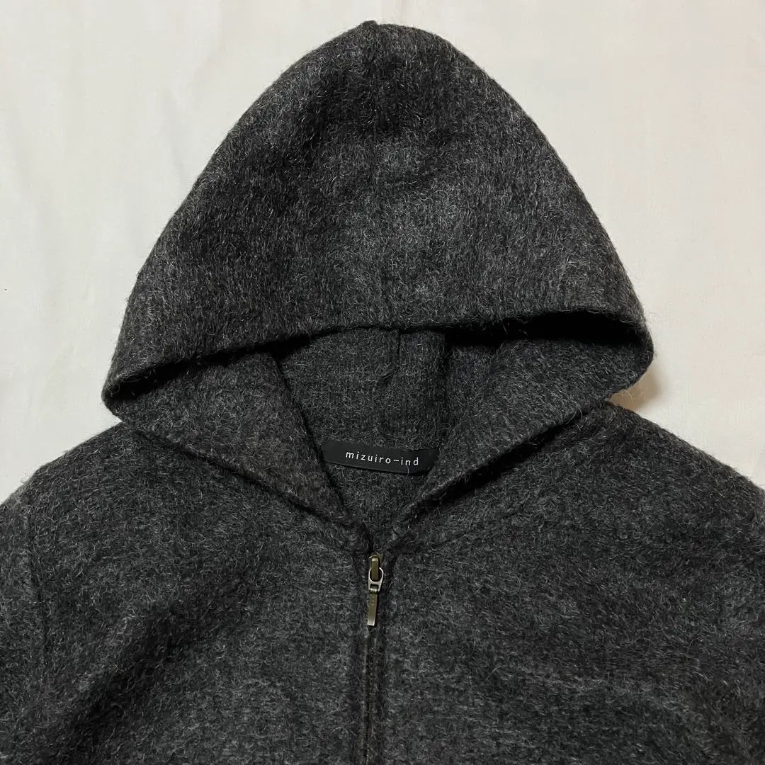 mizuiro ind mohaya wool hoodie knit hoodie made in Japan