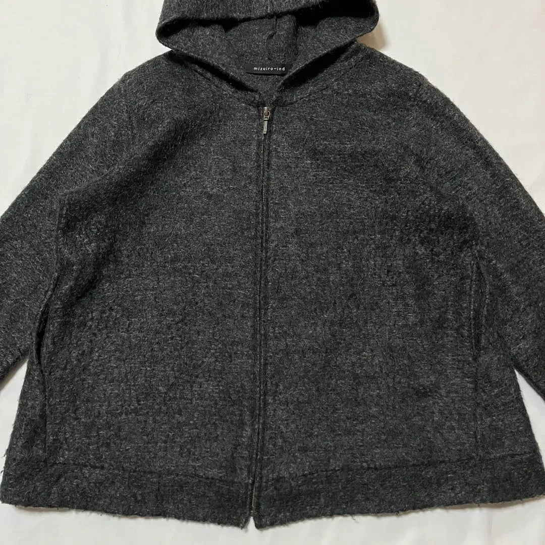 mizuiro ind mohaya wool hoodie knit hoodie made in Japan