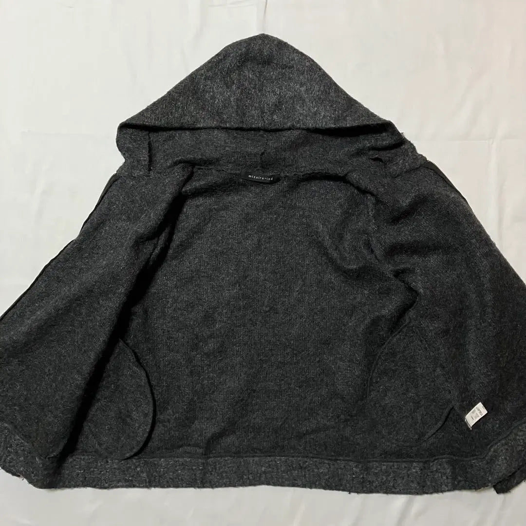 mizuiro ind mohaya wool hoodie knit hoodie made in Japan