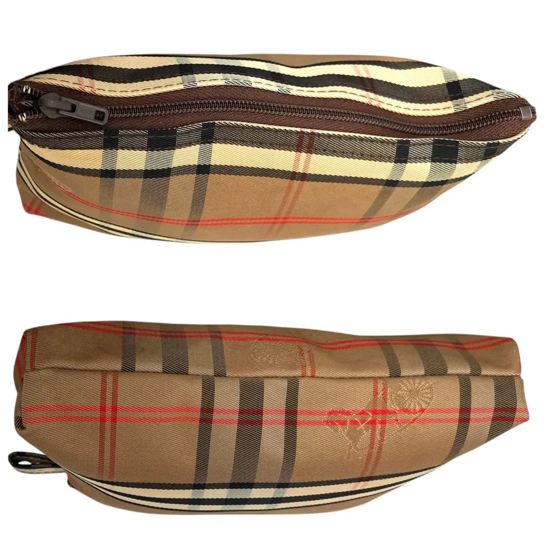 Burberry Portable slippers Nylon Brown Check Brown