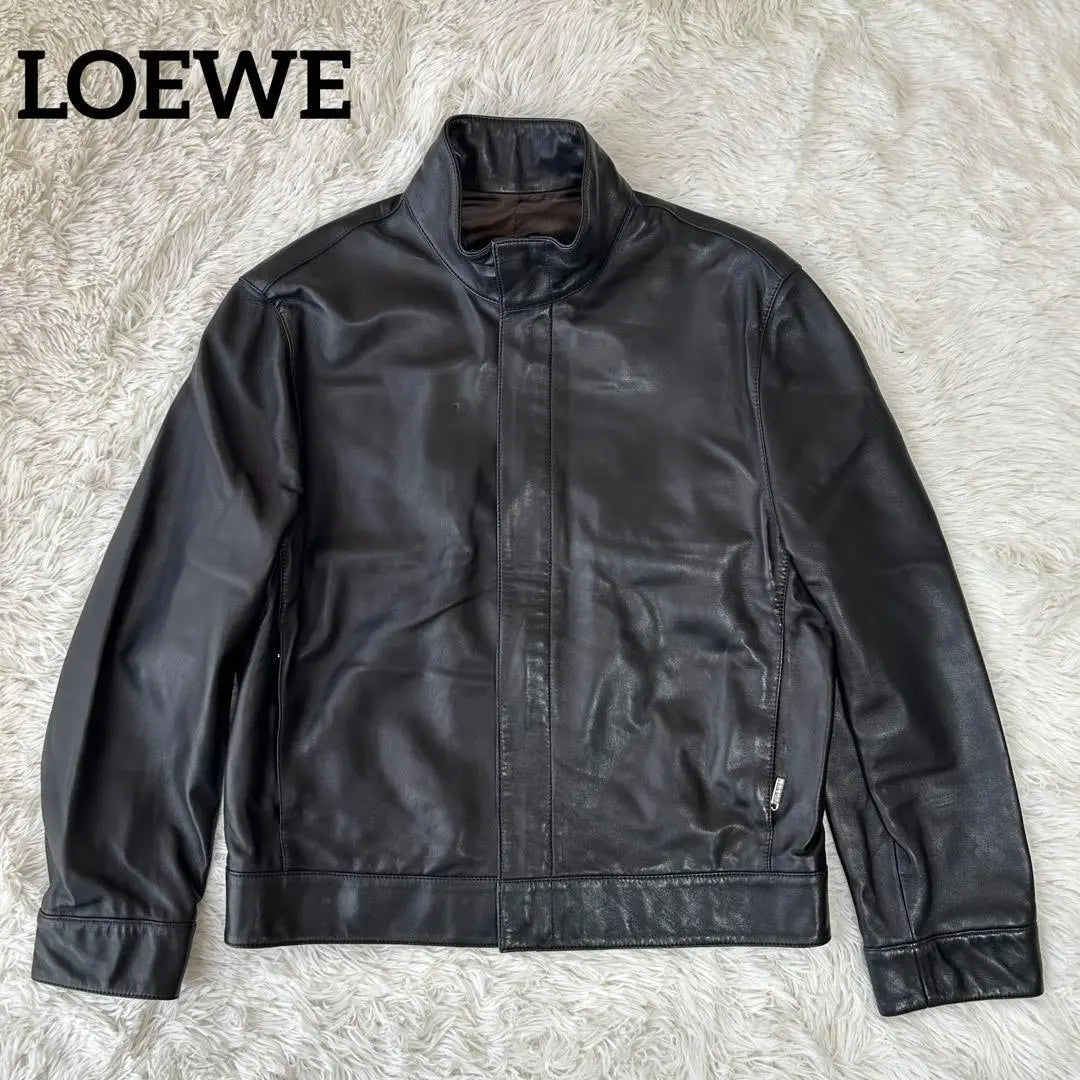 【LOEWE】Chaqueta de piel vintage talla 50