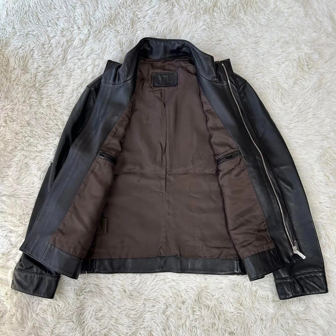 【LOEWE】"vintage leather jacket" size50