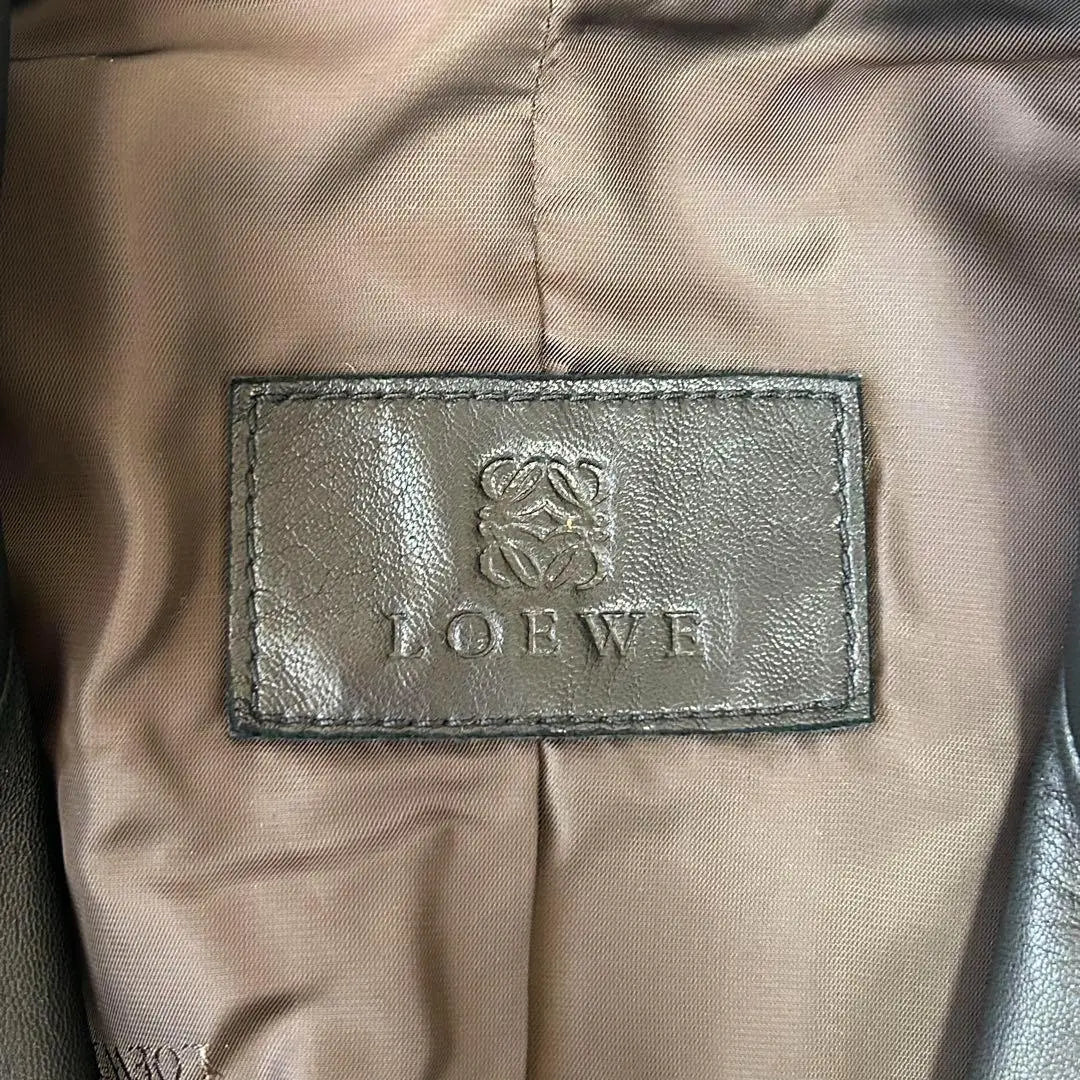 【LOEWE】"vintage leather jacket" size50