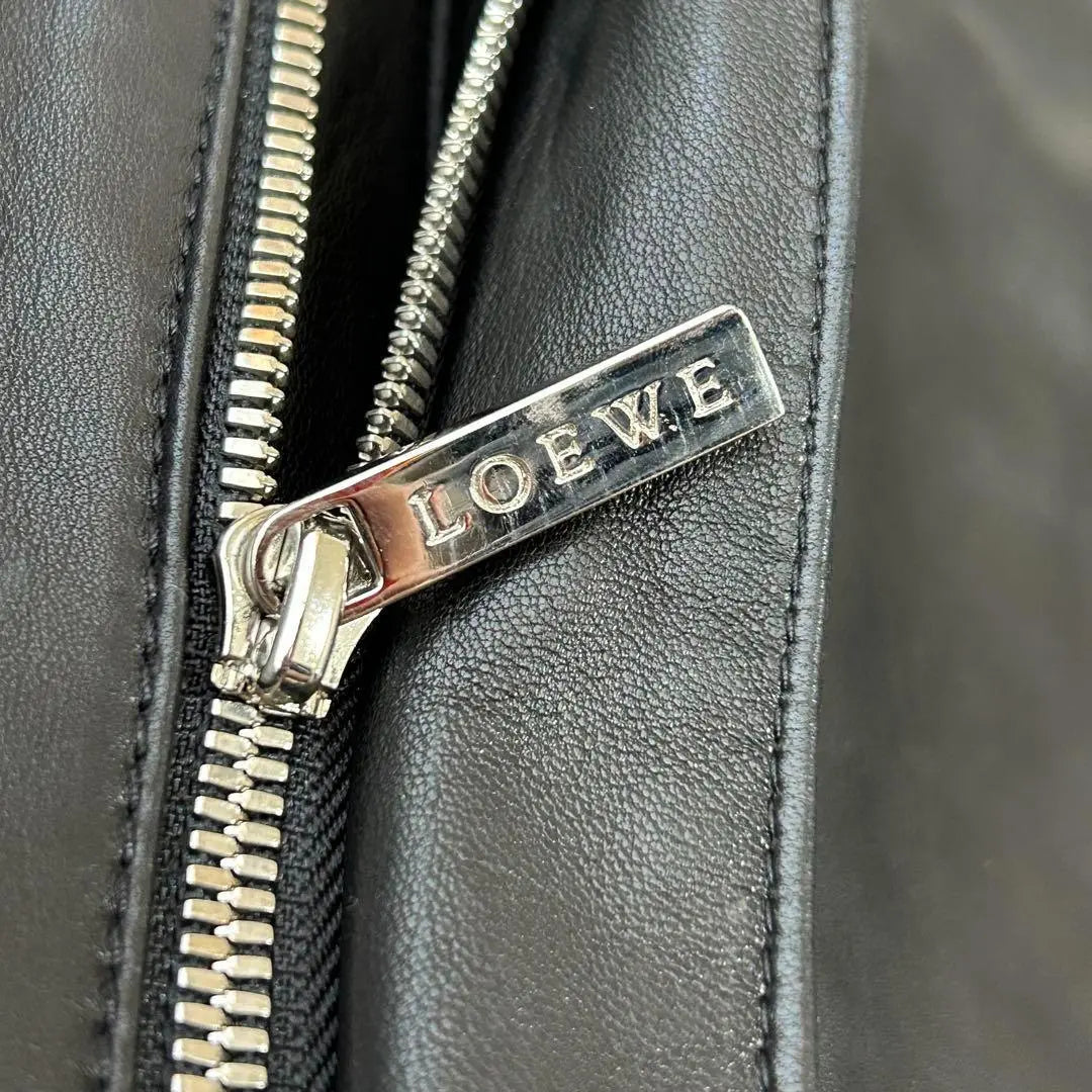 【LOEWE】"vintage leather jacket" size50