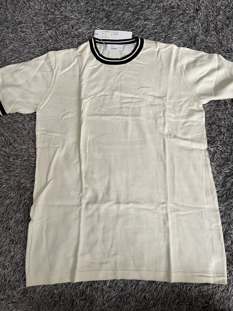 Camiseta LUI'S suéter de verano para hombre Etosense Halle Essay Miyake | Tシャツ サマーセーター メンズ エトセンス ハレ イッセイミヤケ