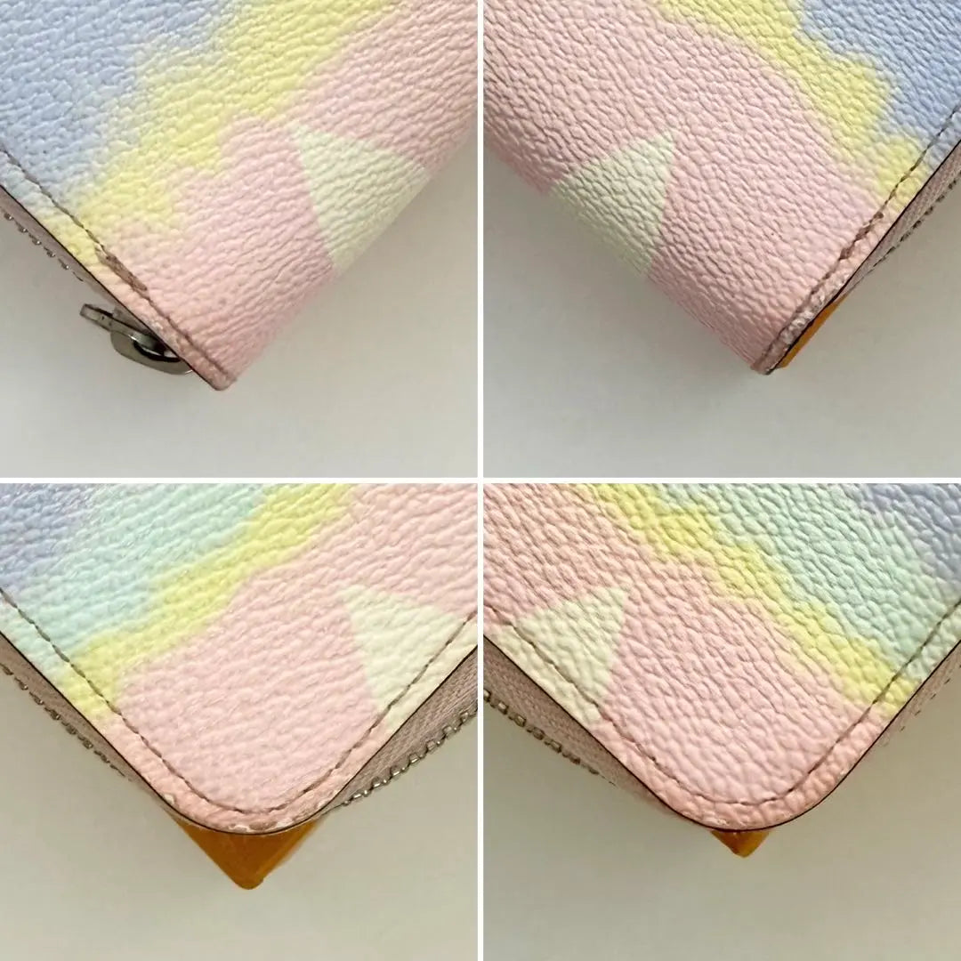 Superb condition rare ✨ Louis Vuitton LV Escal Zippy Wallet Long Wallet Pastel