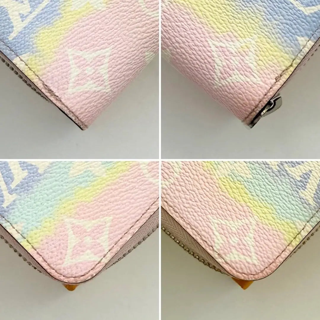 Superb condition rare ✨ Louis Vuitton LV Escal Zippy Wallet Long Wallet Pastel