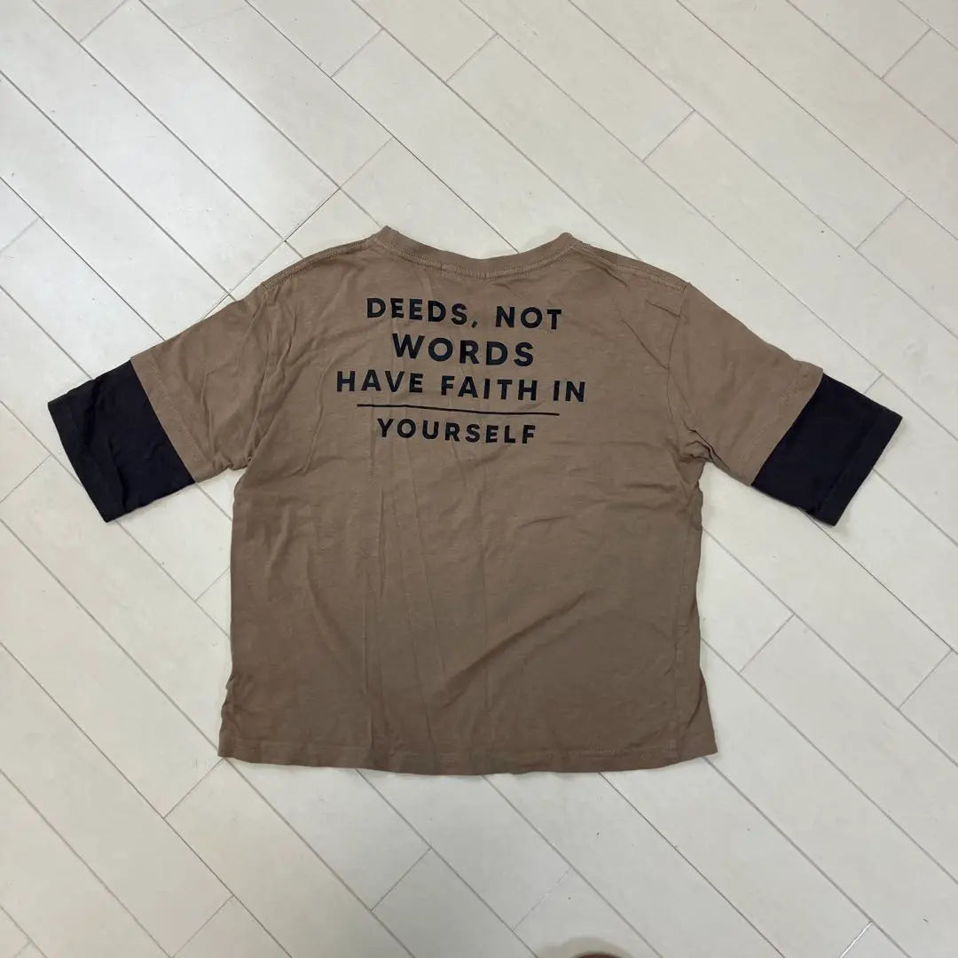 T-GRAPHICS DEEDS, NOT WORDS 5/4 Sleeve 150