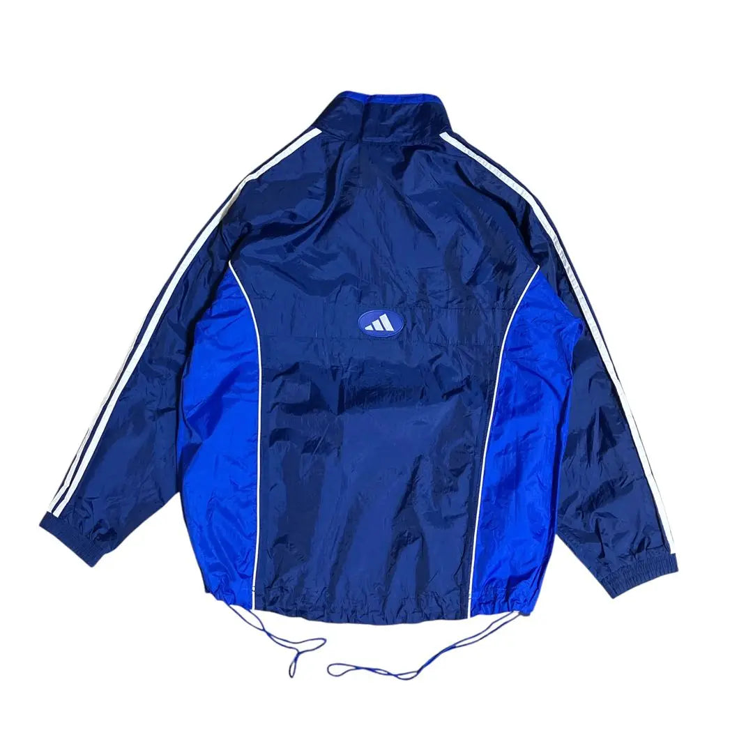 adidas nylon zip-up jacket 90s L size Universal tag