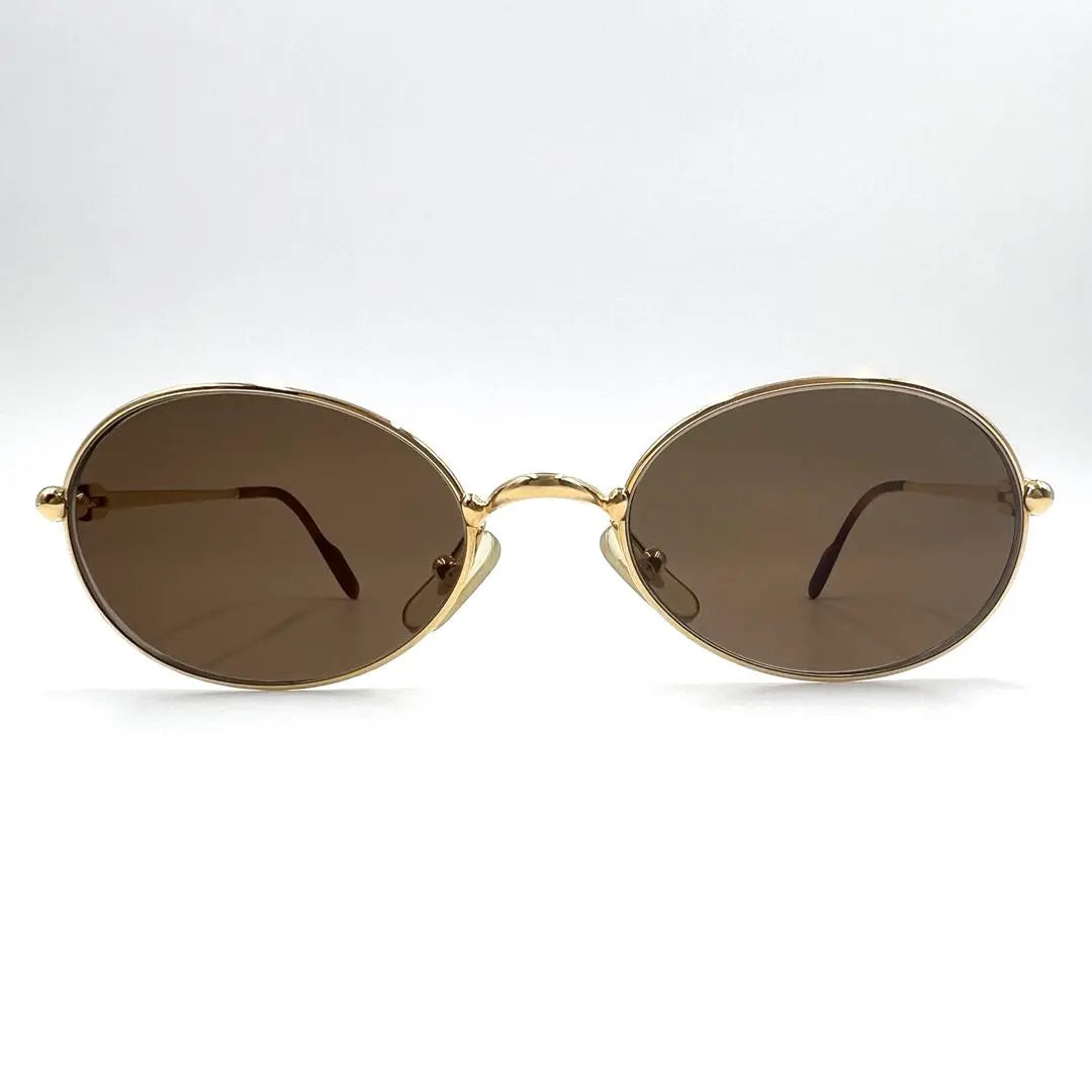 Cartier Glasses with Prescription Oval Full Rim Gold