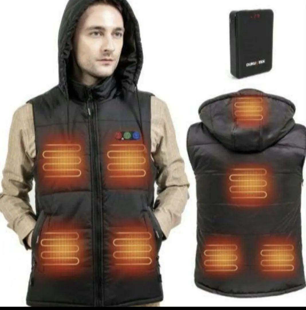 ♥Heater Vest [Size Adjustable] Unisex | ♥ヒーターベスト【サイズ調整可能】 男女兼用