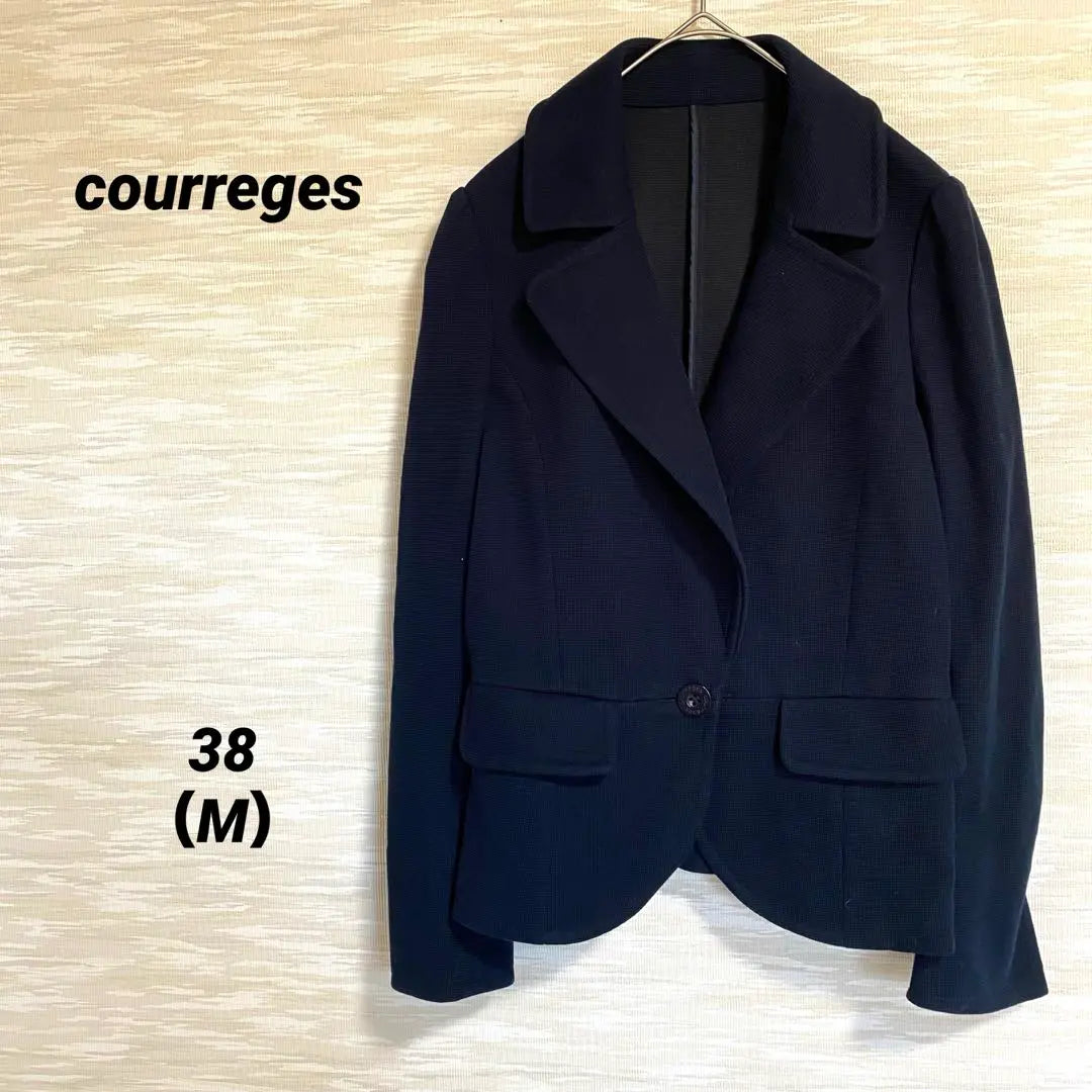 (A0583) CourReges tailored jacket office casual