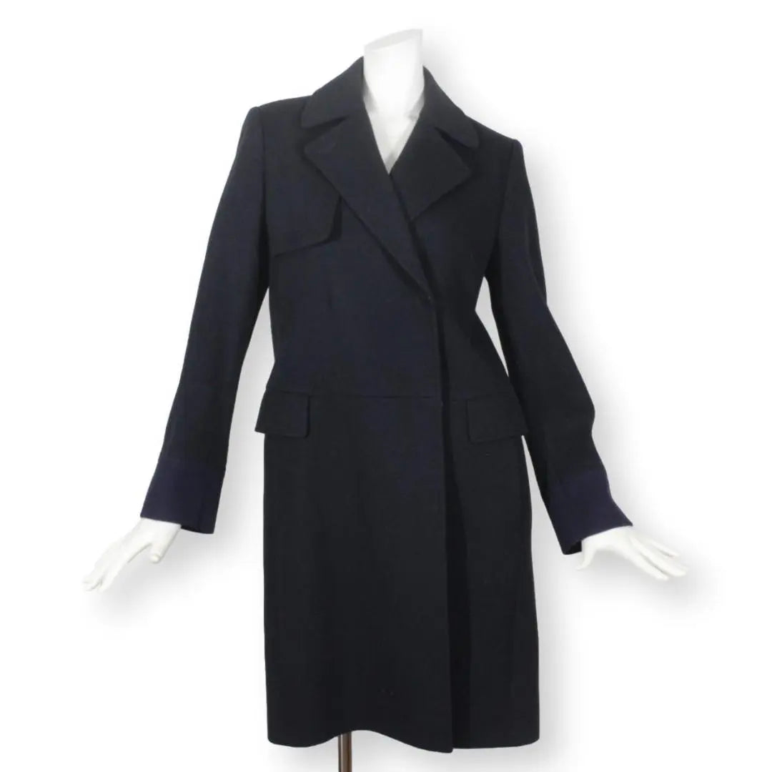 18 [Extremely Good Condition] Paul Smith Black Chester Coat 40 Women's M