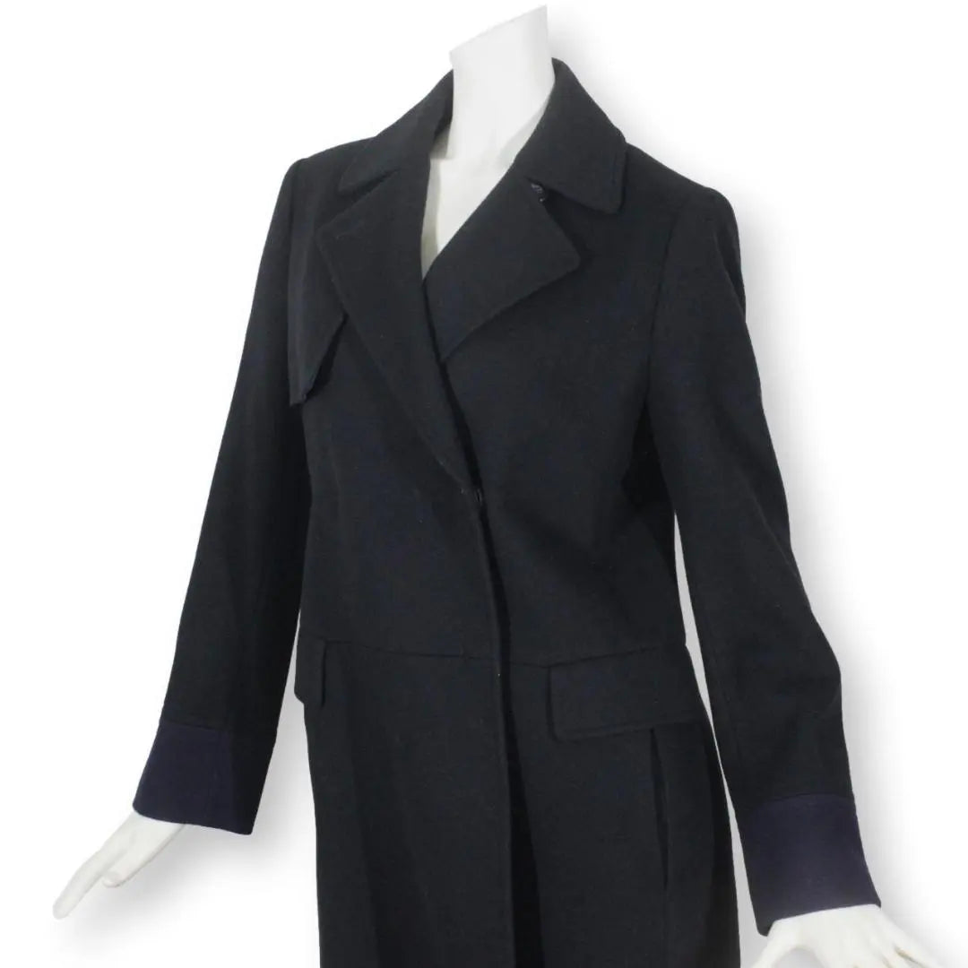 18 [Extremely Good Condition] Paul Smith Black Chester Coat 40 Women's M