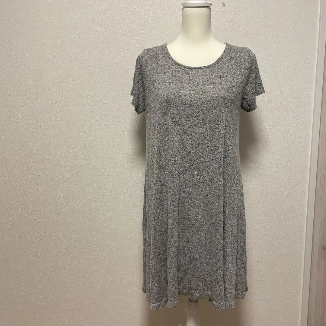 OLD NAVY Old Navy Gray Dress Short Sleeve Cut and Sewn Dress