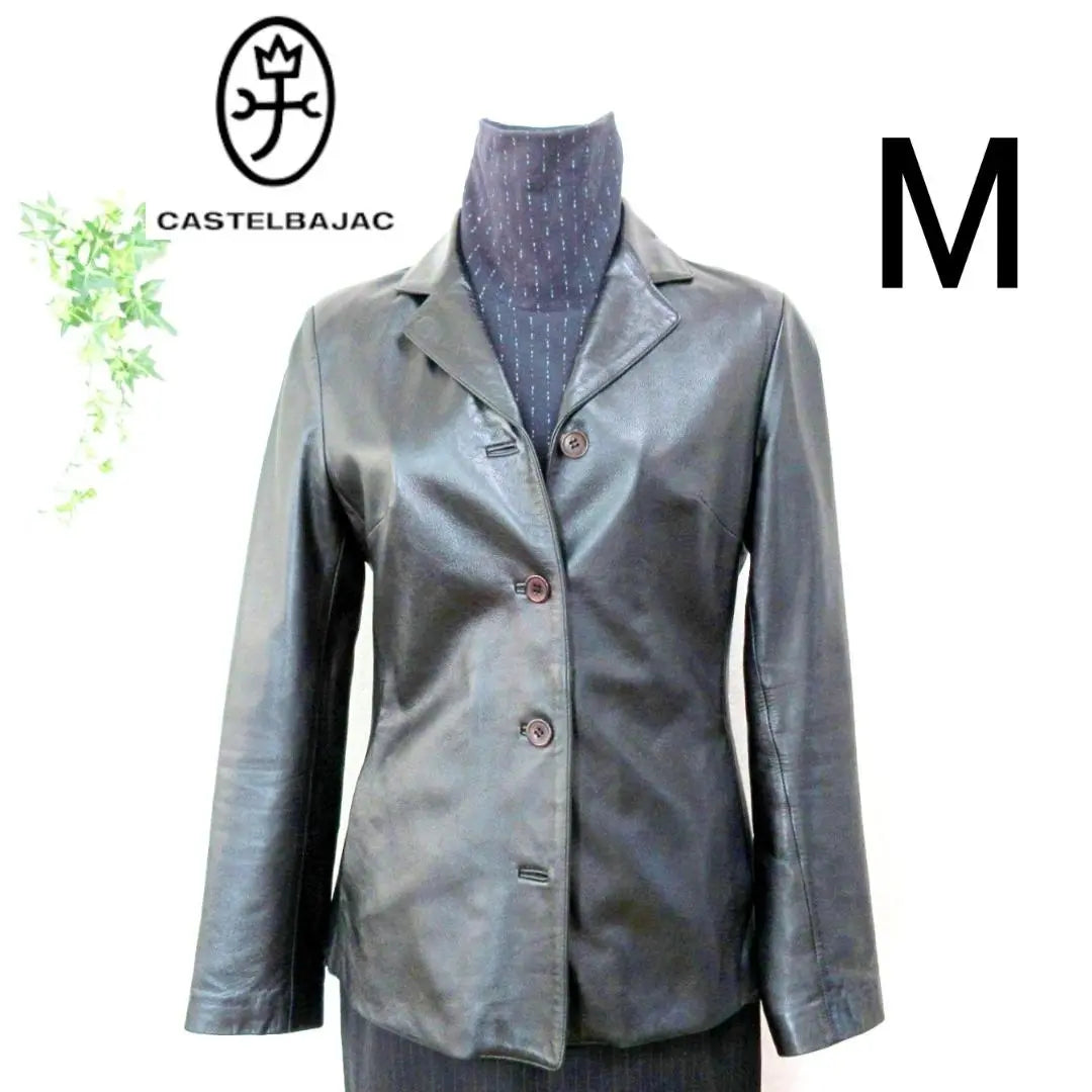 ✨Extremely rare✨CASTEL BAJAC Sheepskin Leather Tailored JKT M