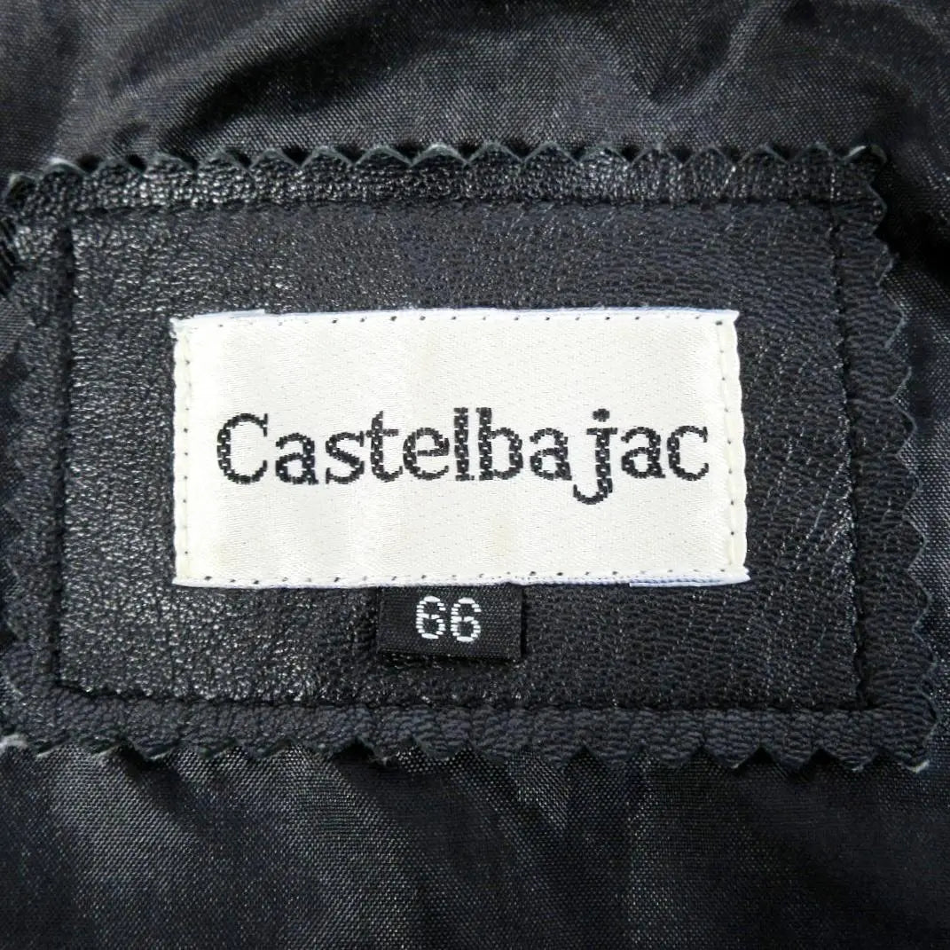 ✨Extremely rare✨CASTEL BAJAC Sheepskin Leather Tailored JKT M