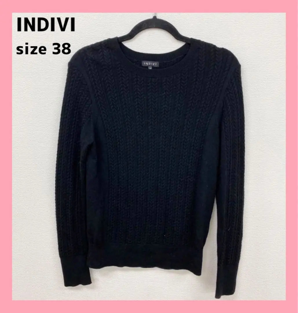 〇3849B〇 Jersey de punto INDIVI para mujer