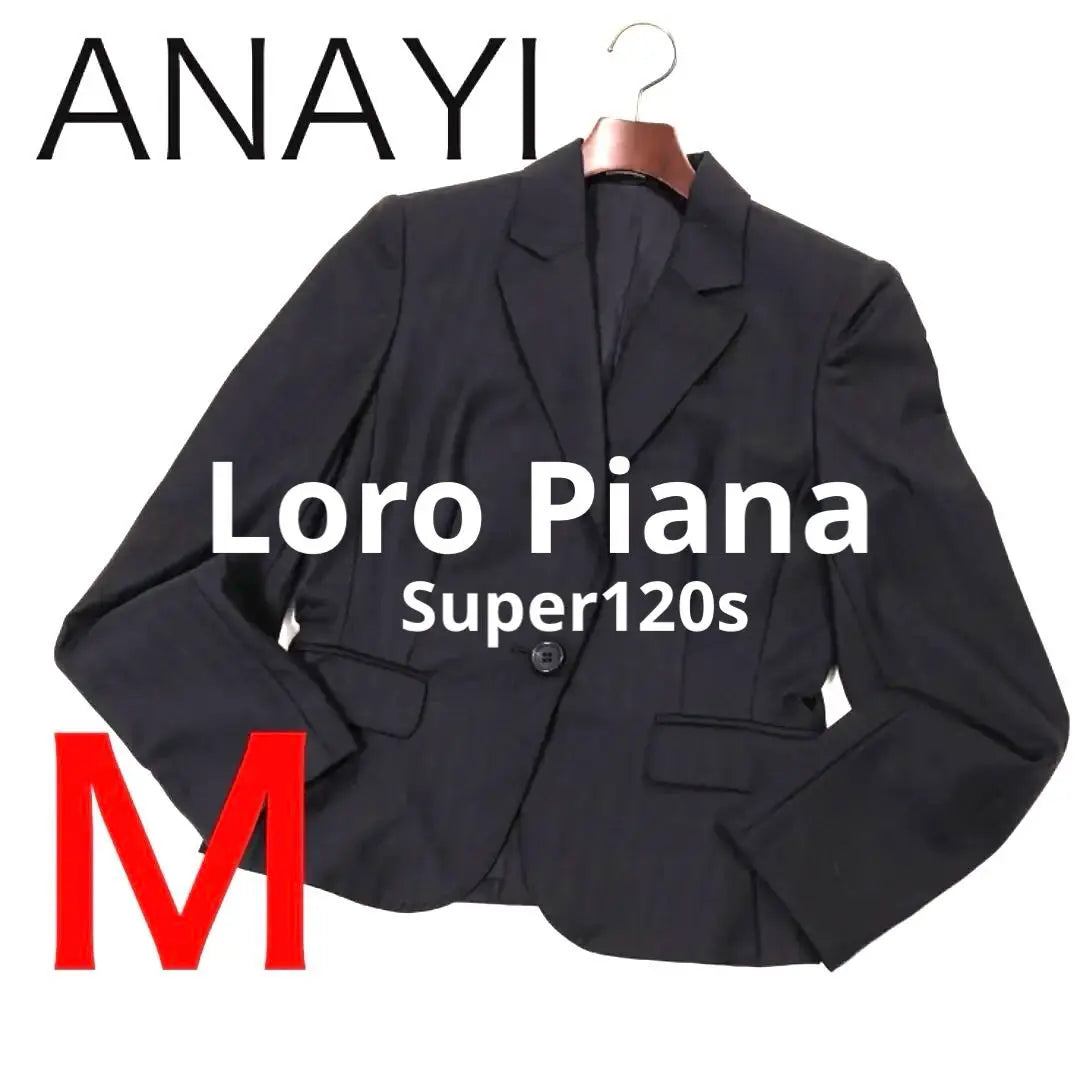 E7263◾️Chaqueta de lana de 1 botón Anai x Roro Piana para guardería y colegio