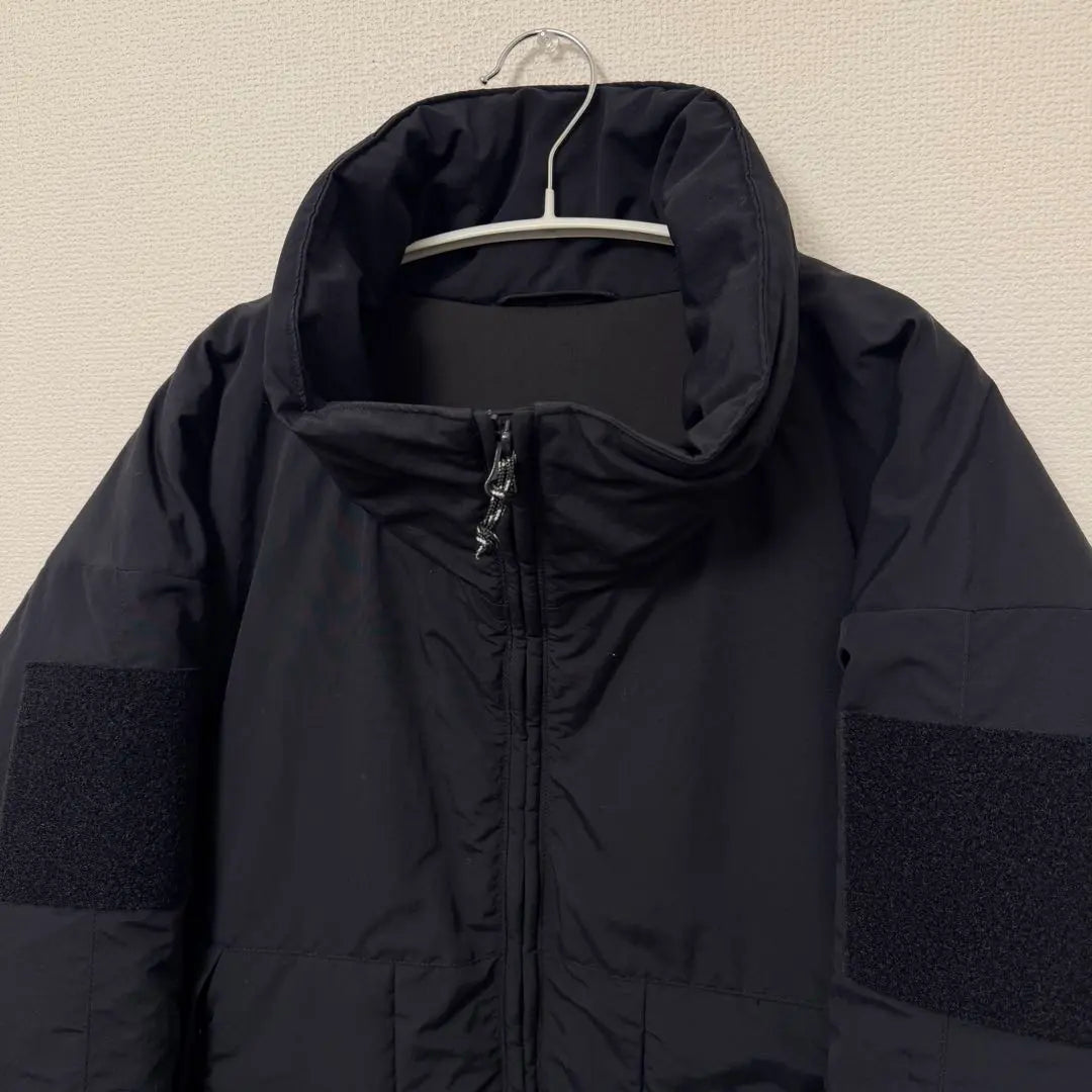 42 Captain Sunshine Puffer Mil Jacket Black