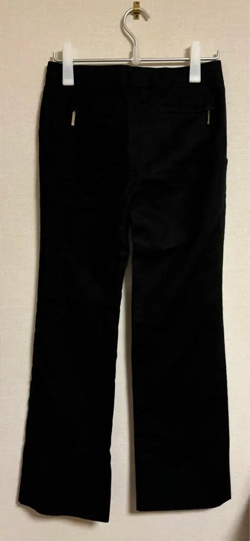 ◆Buen estado◆Pantalones de algodón Louis Vuitton, color negro