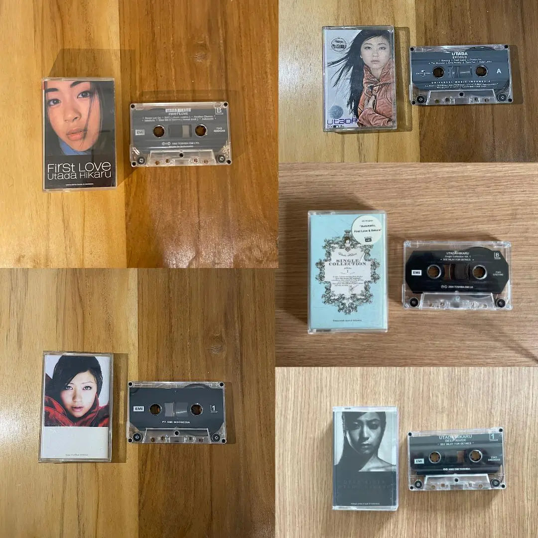 Utada Hikaru Cassette First Love etc. Set