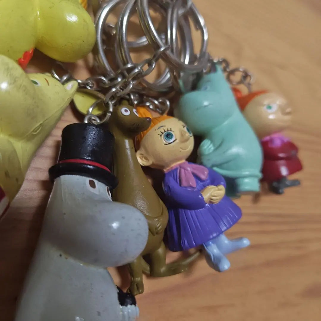 Moomin Figure Keychain Set of 9