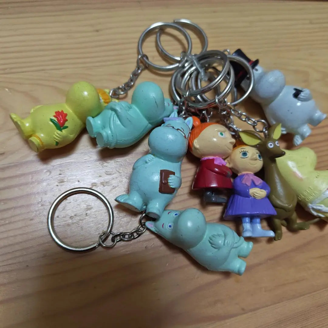 Moomin Figure Keychain Set of 9