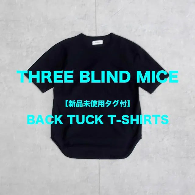 Price 17600 yen THREE BLIND MICE Back Tack TEE 38