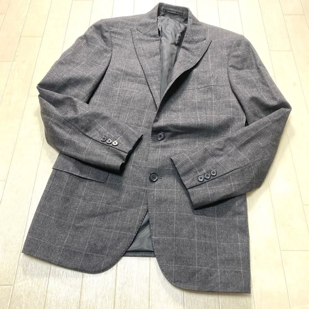 730 ☆ UNITED ARROWS Tailored Jacket Men's 46 Gray