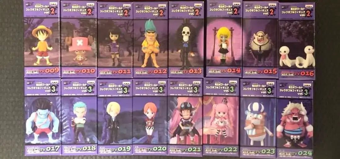 One Piece Collectable Work Collection vol.2 vol.3 All 16 types WCF