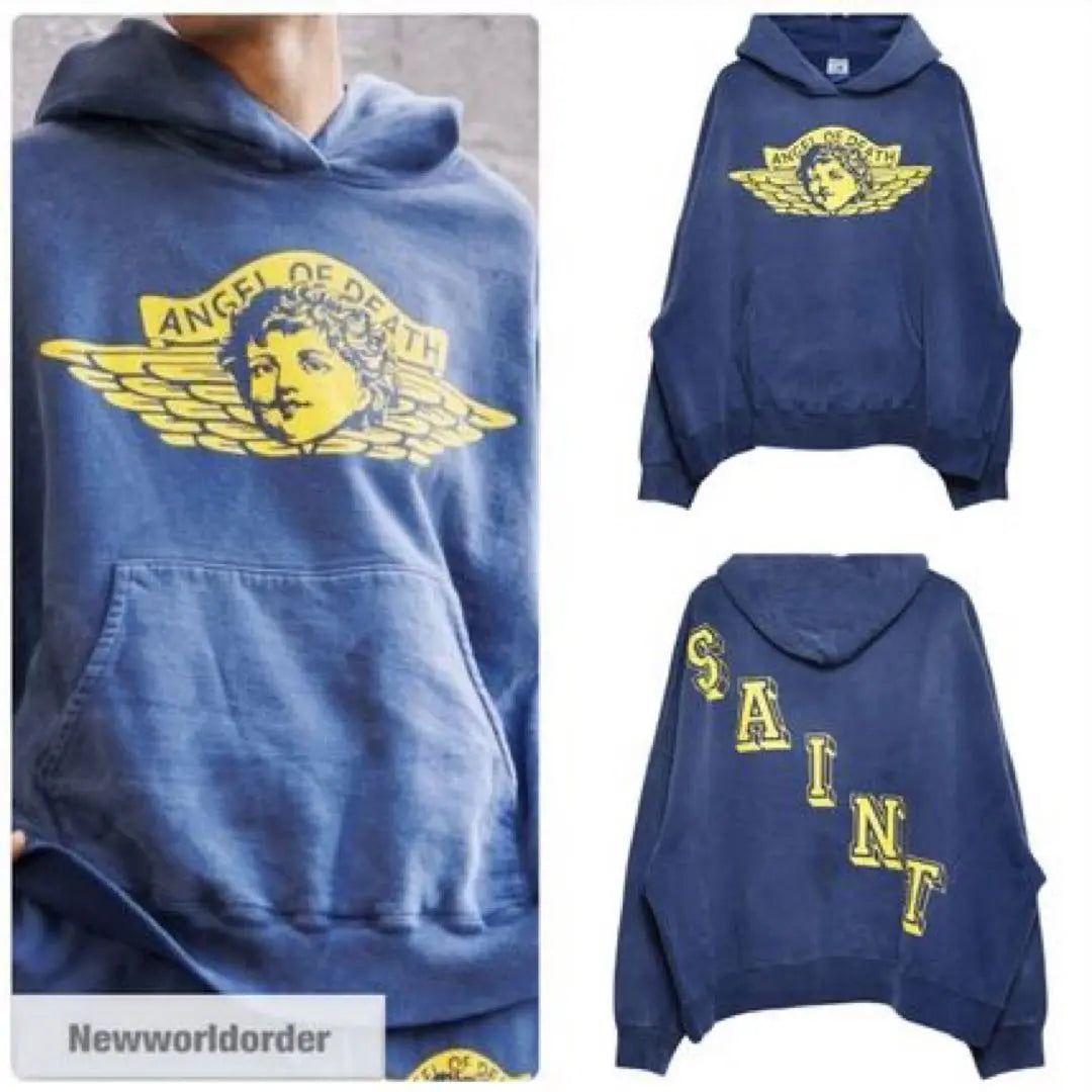 Japanese SAINTMICHAEL HOODIE ANGEL St. Michael Parker